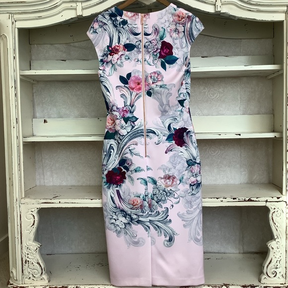 Ted Baker Pink Floral Dress - Picture 3 of 12